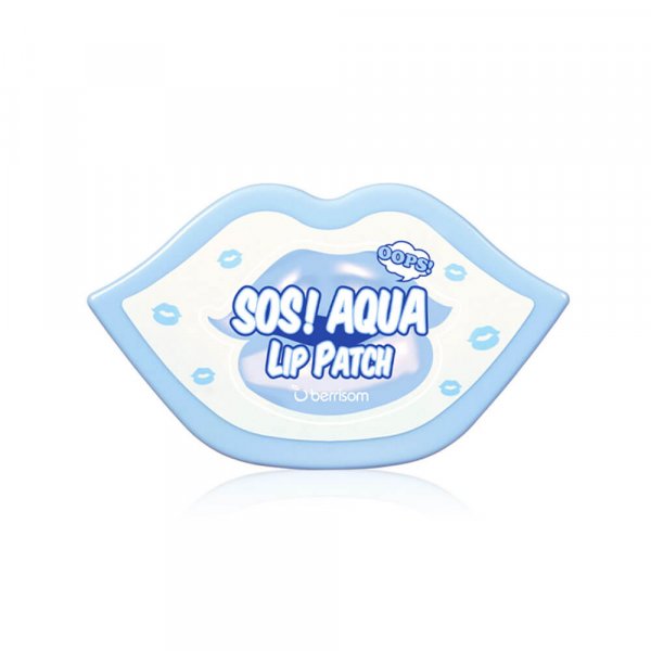 Гидрогелевые патчи для губ с гиалуроновой кислотой Berrisom SOS! Oops Aqua Lip Patch