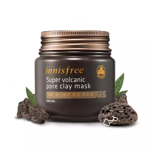 Маска с вулканической глиной Innisfree Super volcanic pore clay mask