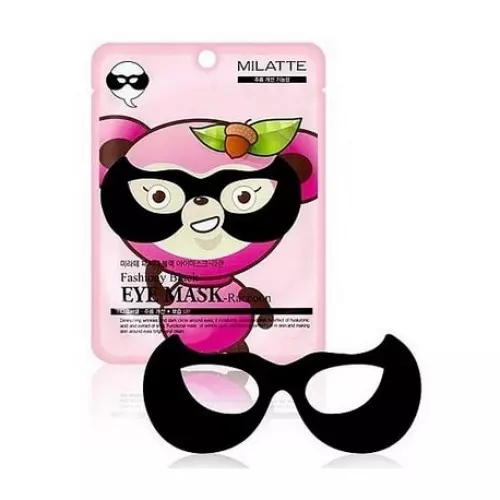 Маска для кожи вокруг глаз MILATTE Fashiony Black Eye Mask