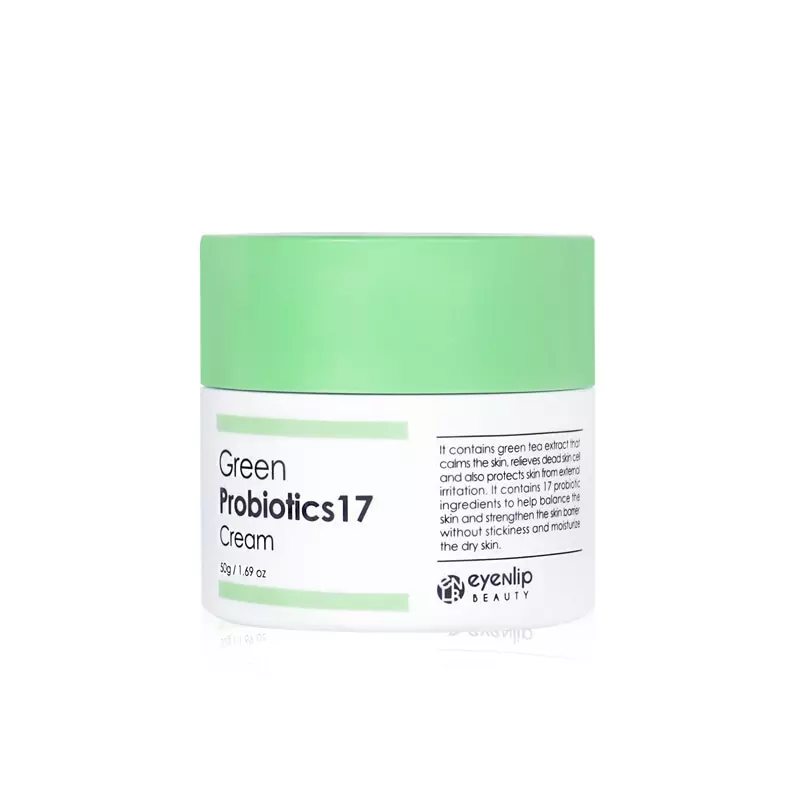Крем с пробиотиками и зеленым чаем EYENLIP Green Probiotics 17 Cream
